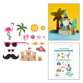 Summer Embellishments Etched Dies