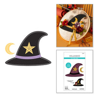 Felt Charming Witch Hat Etched Dies by Nichol Spohr