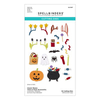 Classic Mouse Trick-or-Treat Accessories Etched Dies