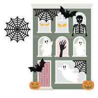 Halloween City Holiday Decorations Etched Dies