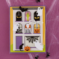 Halloween City Holiday Decorations Etched Dies