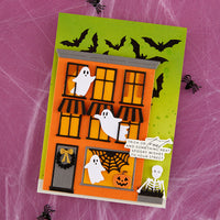Halloween City Holiday Decorations Etched Dies