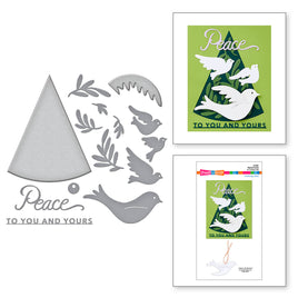 Peace Dove by Stampendous