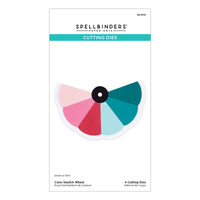 Color Swatch Wheel Etched Dies from the ColorWheel Swatch Party Collection