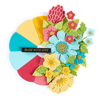 Color Swatch Wheel Etched Dies from the ColorWheel Swatch Party Collection