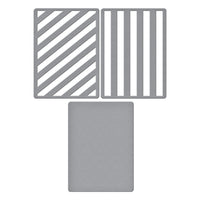 Lots of Stripes Etched Dies