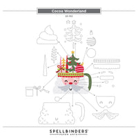 Cocoa Wonderland Etched Dies