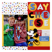 Classic Mouse Alphabet Etched Dies