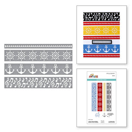 Classic Mouse Borders Etched Dies