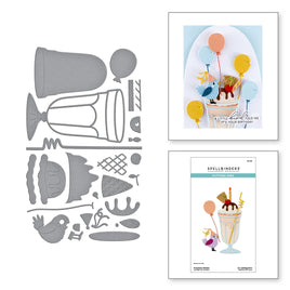 Fountain Wishes Etched Dies