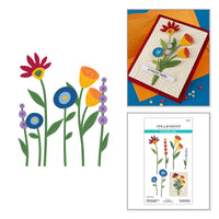 Whimsical Blooms Etched Dies