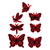 Blooming Butterflies Etched Dies for Coordinating Stamp Set
