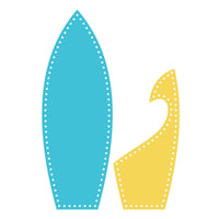 Surfboard Etched Dies