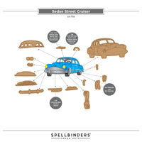 Sedan Street Cruiser Etched Dies