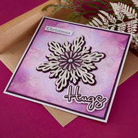Layered Snowflakes Etched Dies