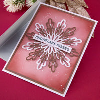 Layered Snowflakes Etched Dies