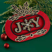 Layered Snowflakes Etched Dies