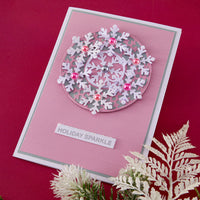 Snowflake Wreath Etched Dies
