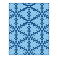 Snowflake Background Etched Dies