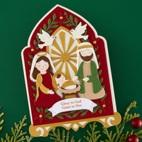 Nativity Blessings Etched Dies