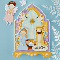 Nativity Blessings Etched Dies