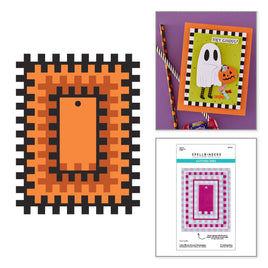 Color Block Accent Rectangles Etched Dies