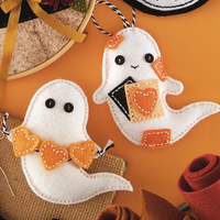 Felt Patchwork Boo Etched Dies by Nichol Spohr