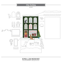 City Holiday Etched Dies