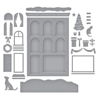 City Holiday Etched Dies