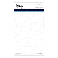 Naughty or Nice Etched Dies for Coordinating Stamp Set by Simon Hurley