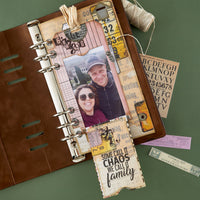 Torn Edges with Tag Etched Dies by Esther Glas