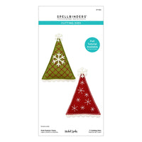 Felt Festive Trees Etched Die Set