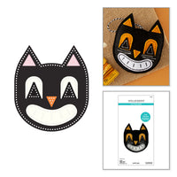 Felt Fright Night Feline Etched Dies by Nichol Spohr
