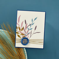 2-piece Set - Layered Leaf Prints- BetterPress Society August 2024
