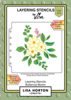 
              Buttercup Bloom - 6x6 Lisa Horton 3D Embossing Folder with Die OR Layered Stencil Set
            