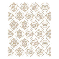 Starburst Glimmer Hot Foil Plates - DISCONTINUED
