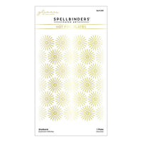 Starburst Glimmer Hot Foil Plates - DISCONTINUED