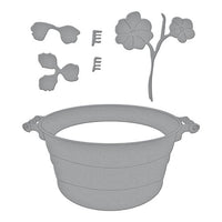 
              Nasturtium and Galvanized Wash Bucket
            