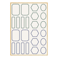 Book 10 Borders & Labels Stickers by Esther Glas