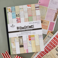 Reminiscence Book 10 Patterned Cardstock by Esther Glas