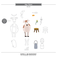 Hay There Clear Stamp and Die Set