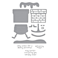 Chimney Caper Clear Stamp & Die Set
