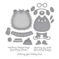 Hedge-Hugs Clear Stamp & Die Set