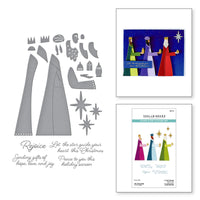The Three Magi Stamp & Die Set from the Wonderland Collection