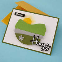 Love and Hugs Sentiments Clear Stamp & Die Set