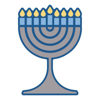 Menorah Lights Stamp & Die Set