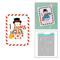 Snowman Wishes Press Plates + Free Gift Dies & Layered Stencil - BetterPress Society July 2026