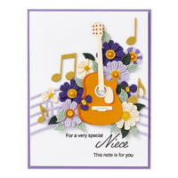 Family Musical Mix Greetings Clear Stamp Set