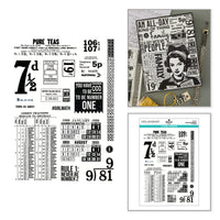 Keepsake Numbers Clear Stamp Set by Esther Glas