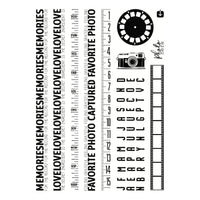 Keepsake Strips Clear Stamp Set by Esther Glas